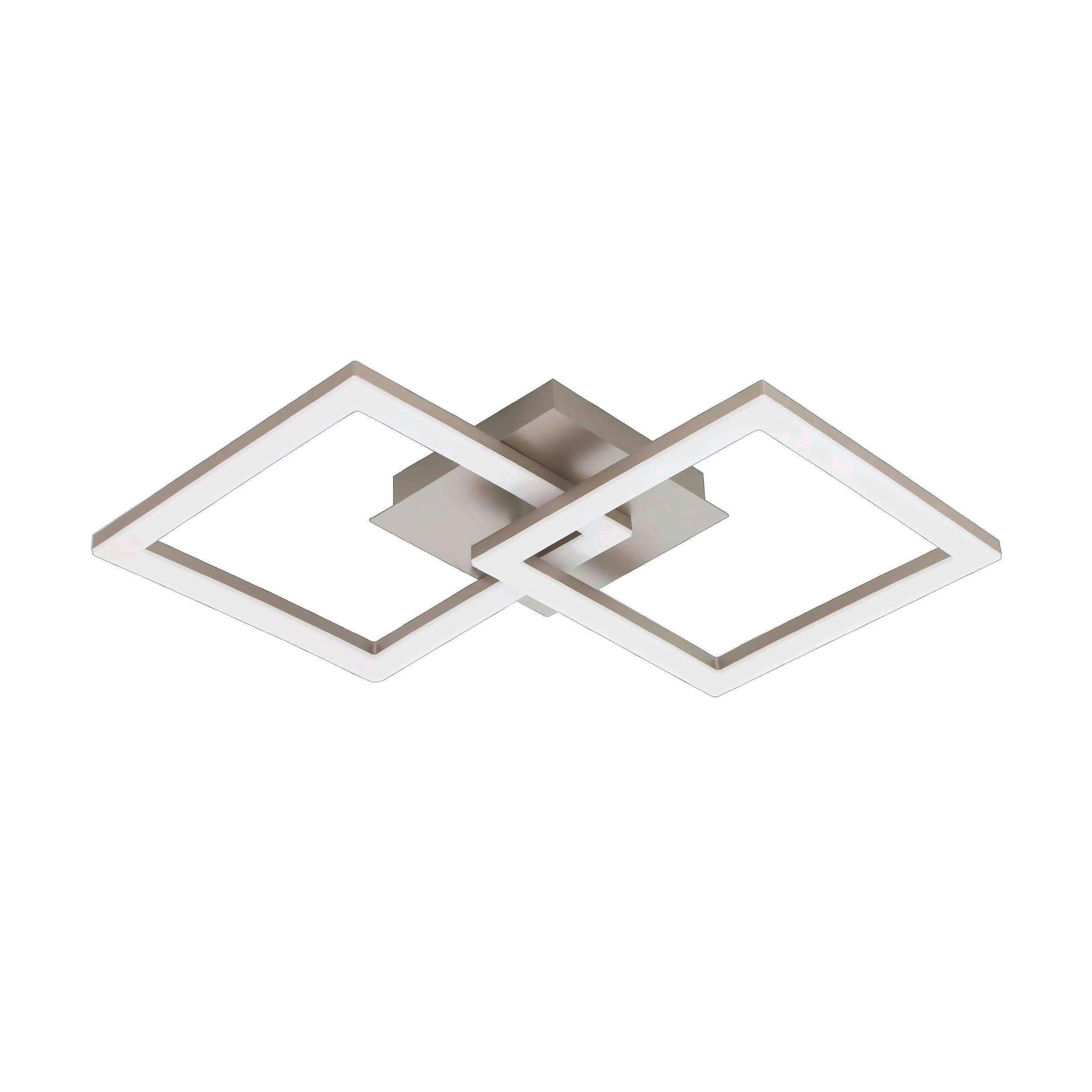 DECKENLEUCHTE 52,5/31/6,5 cm   - Weiß, Basics, Kunststoff/Metall (52,5/31/6,5cm) - Eglo