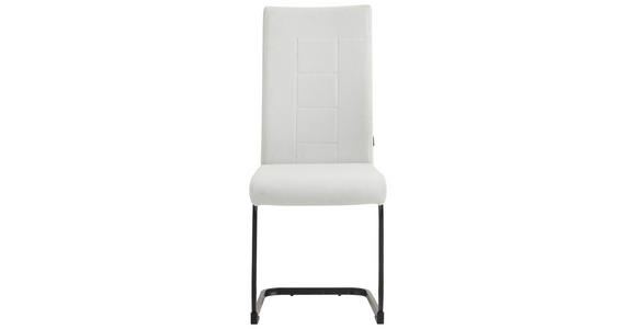 SCHWINGSTUHL in Eisen Mikrofaser - Beige/Schwarz, Design, Textil/Metall (44/100/59cm) - Carryhome