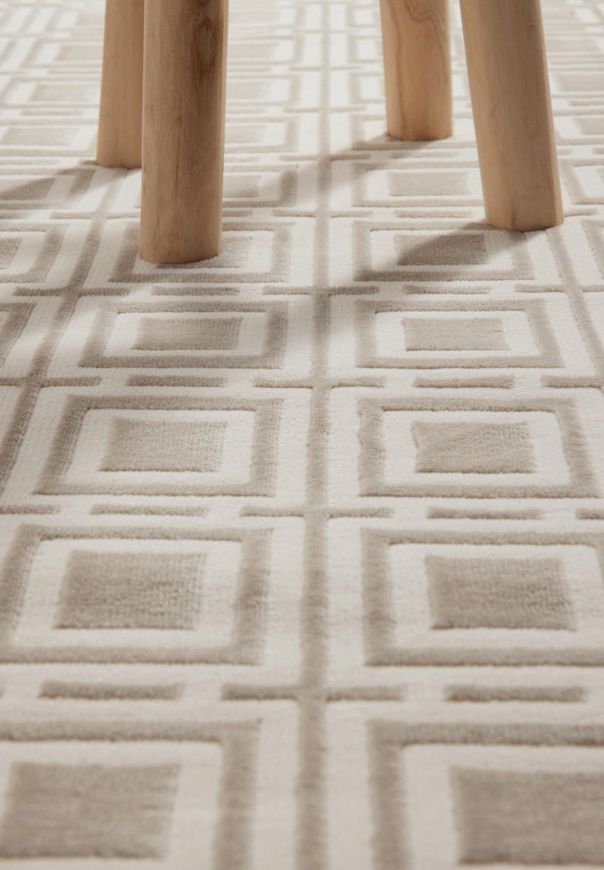 LÄUFER 80/240 cm Perles  - Creme, Design, Kunststoff (80/240cm) - Elle Decoration