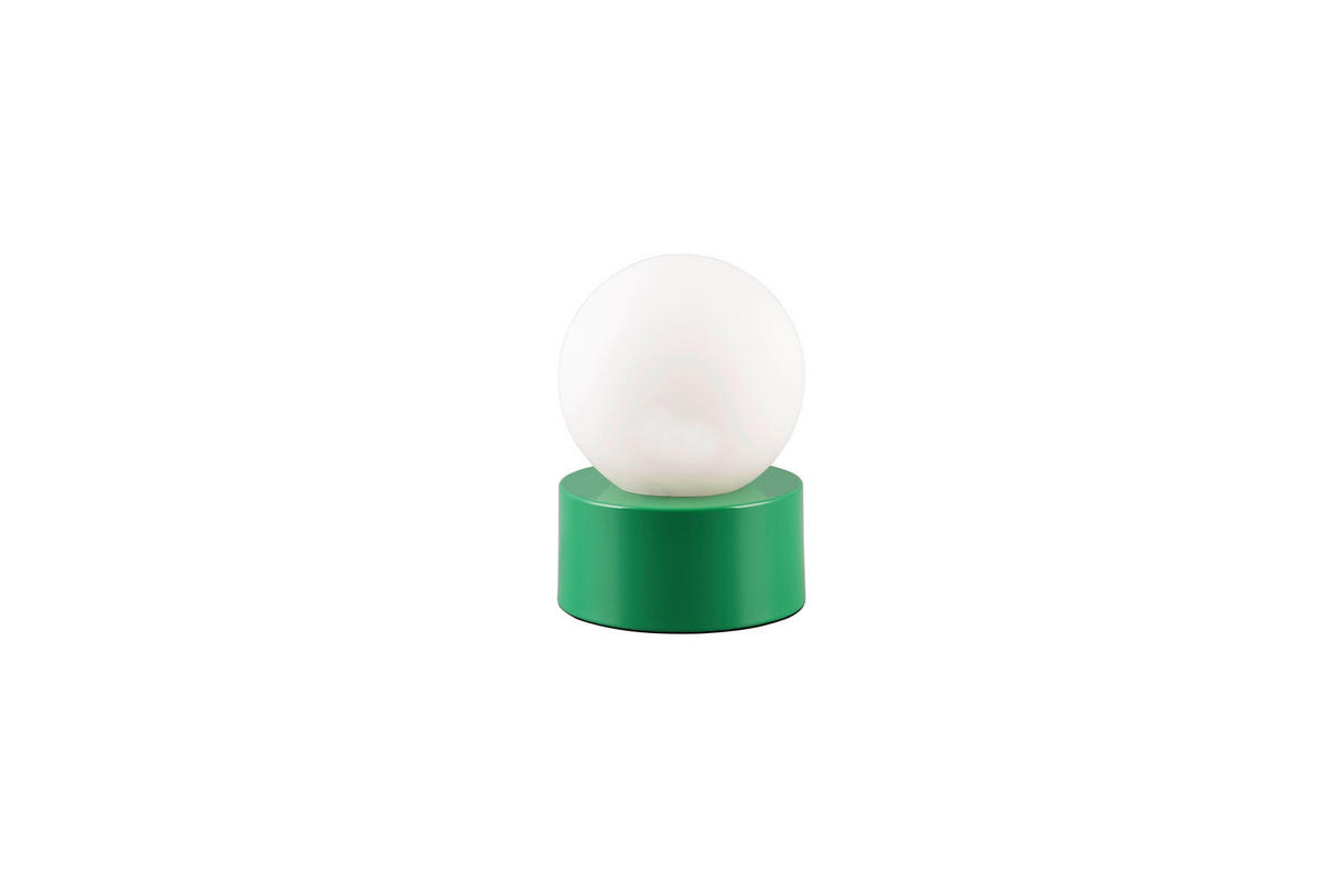 NAMIZNA SVETILKA        12/17 cm       - zelena/bela, Basics, kovina/steklo (12/17cm)