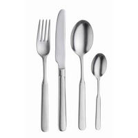 BESTECKSET CASALI STONE WASHED 24-teilig Stahl  - Edelstahlfarben, Basics, Metall (25,5/7/5,3cm) - Pintinox