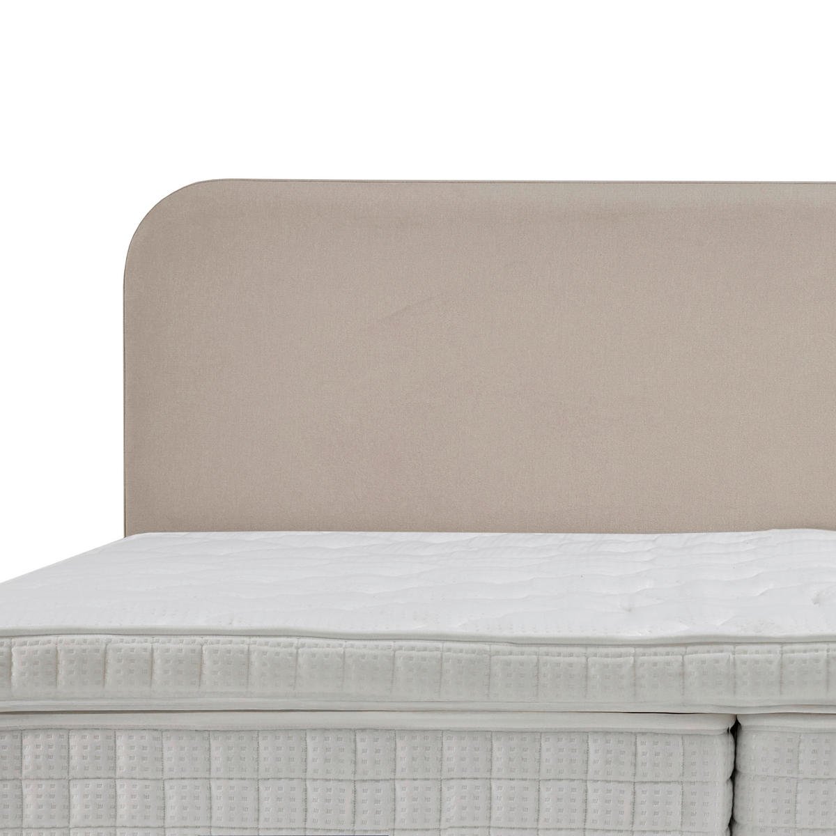 BOXSPRINGOVÁ POSTEĽ, 180/200 cm, béžová - čierna/prírodná farba, Modern, kov/kompozitné drevo (180/200cm) - MID.YOU