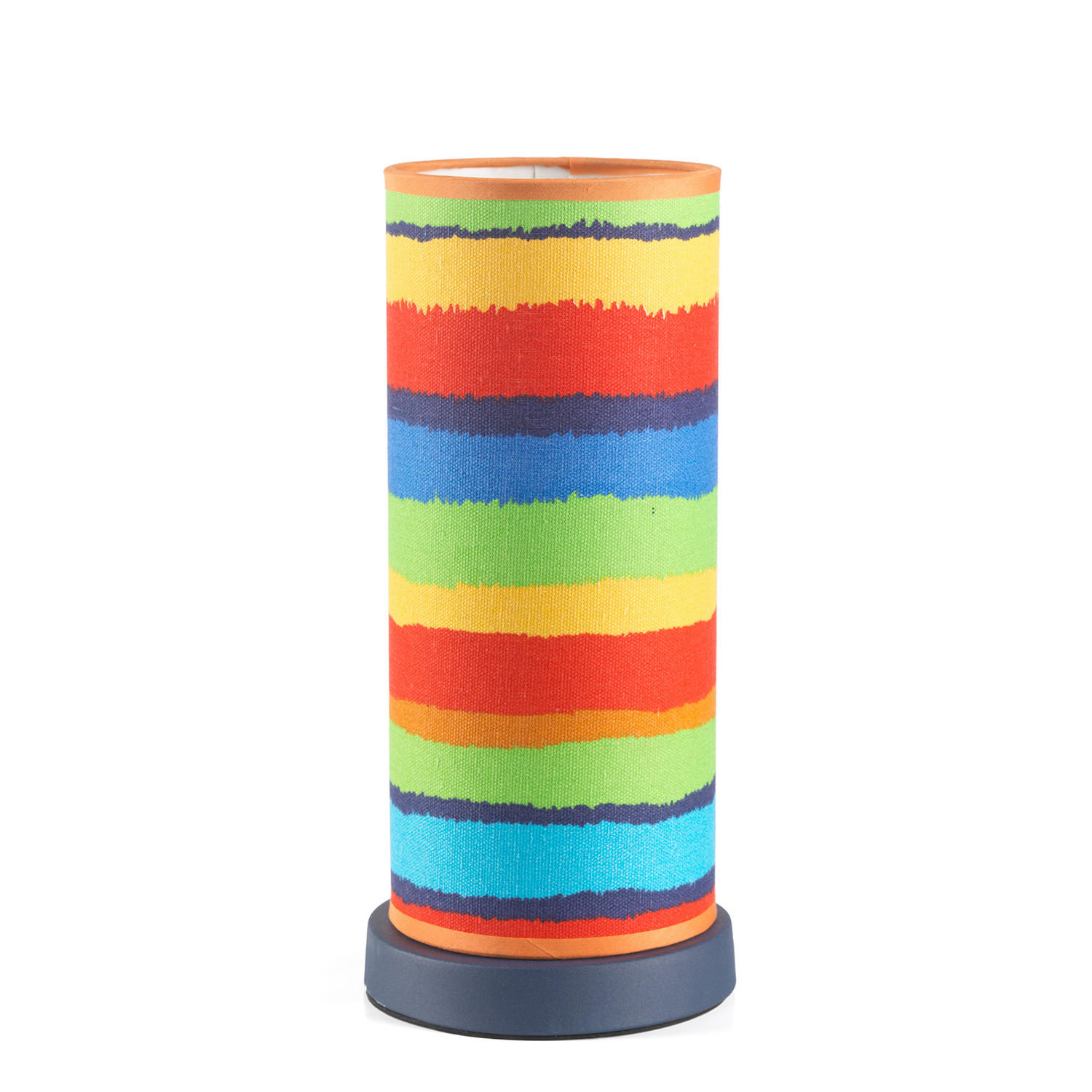 KINDERTISCHLEUCHTE 13/33 cm   - Schwarz, Design, Textil/Metall (13/33cm)