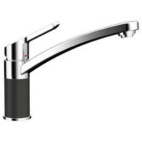 KÜCHENARMATUR 598000GON  - Chromfarben/Schwarz, Basics, Stein/Metall (20,5/17,8/5,0cm) - Schock