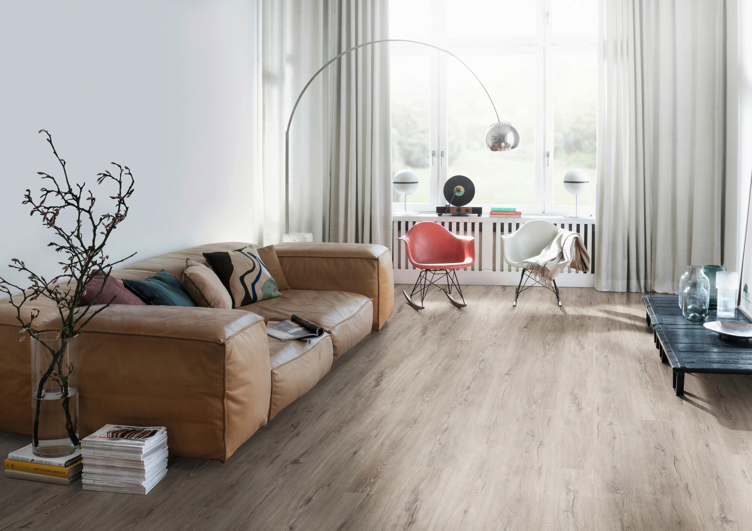 LAMINATBODEN Melba Eiche EGGER Nature Sense  per  m² - Eichefarben/Grau, KONVENTIONELL, Holzwerkstoff (129.2/19.3/0.7cm) - Egger Holzwerkstoffe