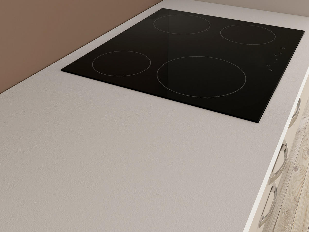 BLOK KUHINJA BEZ APARATA  sivo-bijela  - sivo-bijela/magnolija, Basics, drvni materijal/metal (330cm)