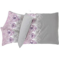 LENJERIE DE PAT CU DOUĂ FEțE 220/200 cm  - gri, textil (220/200cm) - Esposa