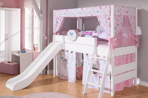 SPIELBETT 90/200 cm Weiß  - Weiß, KONVENTIONELL (90/200cm) - Paidi