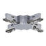 URAIL SCHIENENSYSTEM-VERBINDER - Chromfarben, Design, Metall (10,4/1,8/10,4cm) URAIL SCHIENENSYSTEM-VERBINDER - Chromfarben, Design, Metall (10,4/1,8/10,4cm)