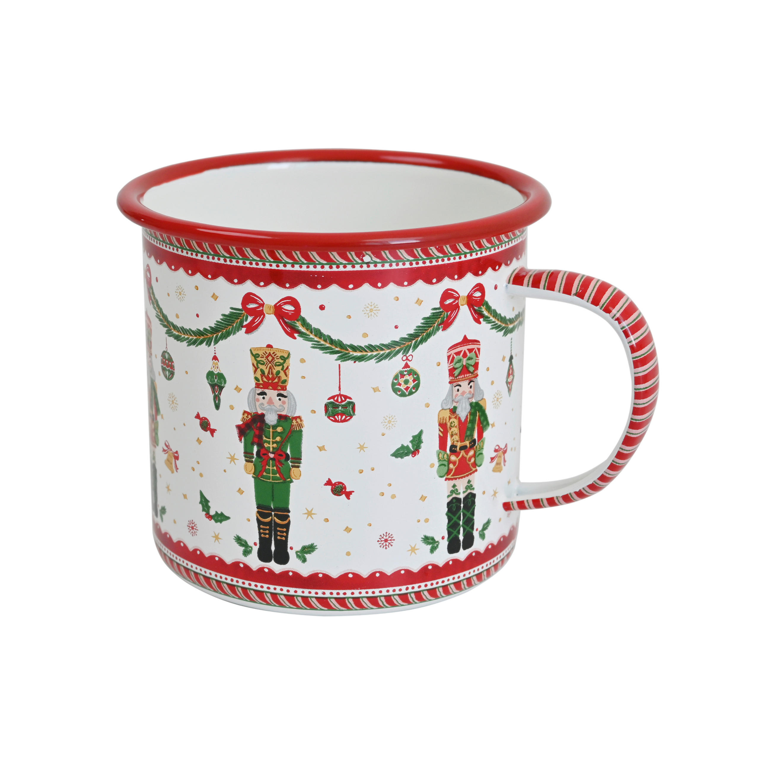 POHÁR  - többszínű, Lifestyle, fém (10/9,5cm) - X-Mas