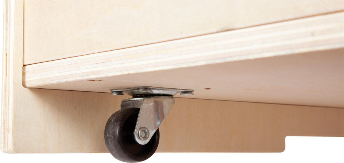 SPIELZEUGBOX  - Multicolor, Basics, Holz/Textil (63/41/51cm) - small foot