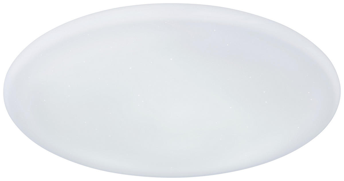 LED-DECKENLEUCHTE Rena  Smart 70/8 cm   - Opal/Weiß, Basics, Kunststoff/Metall (70/8cm) - Globo