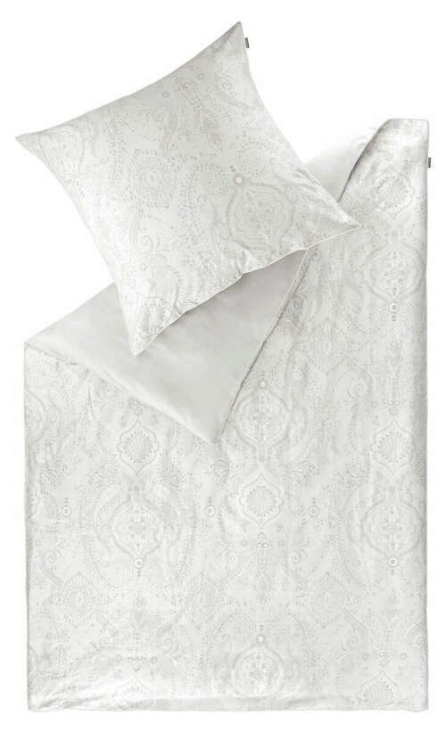 BETTWÄSCHE 2-teilig Satin 135/200 cm  - Weiß, Basics, Textil (135/200cm) - Musterring