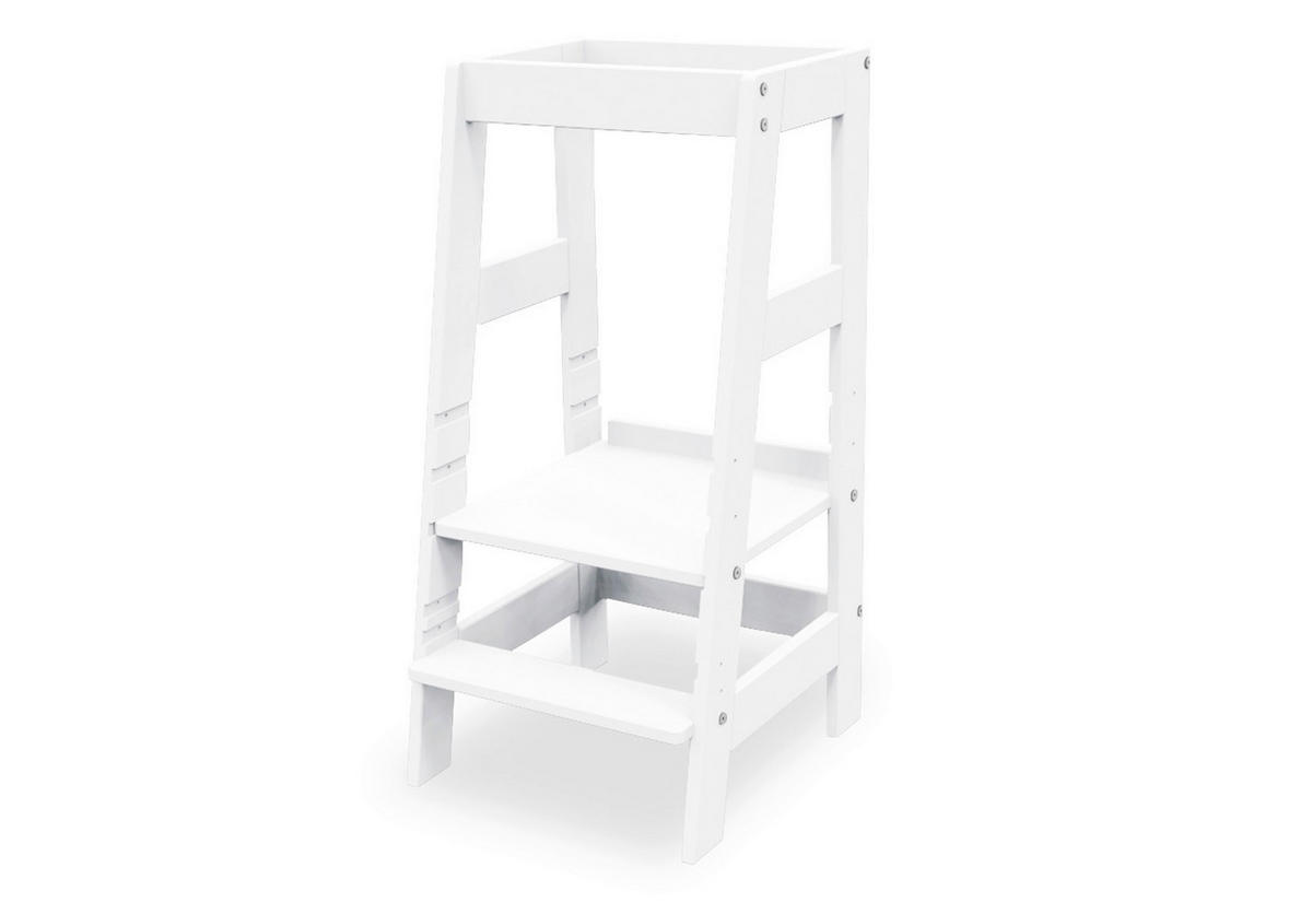 LERNTURM Pinolino Fino  - Weiß, Basics, Holz (40/85/47cm) - Pinolino