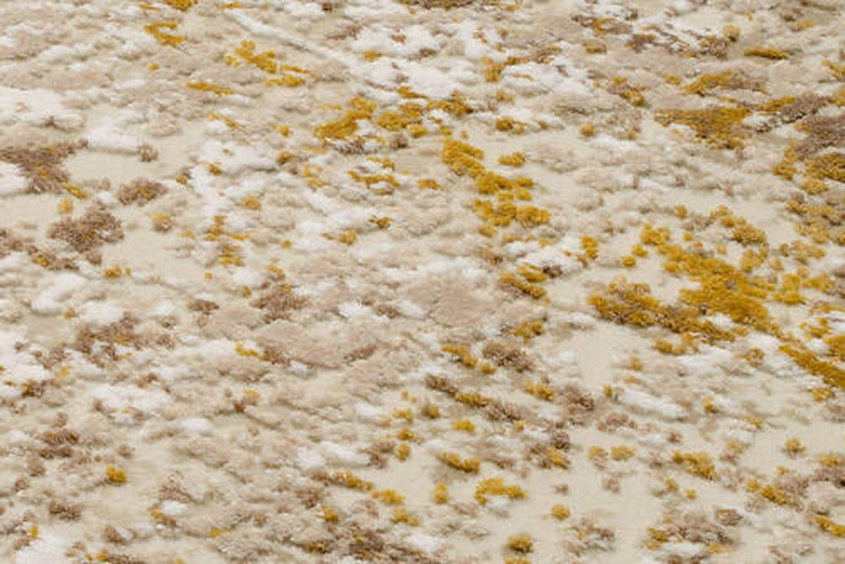 VINTAGE-TEPPICH 67/130 cm Avignon Goldfarben, Beige  - Beige/Goldfarben, Design, Textil (67/130cm) - Dieter Knoll