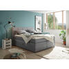 BOXSPRING KREVET 180/200 cm     svetlosiva  - svetlosiva, Konvencionalno, plastika (180/200cm) - MID.YOU
