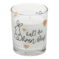 KERZE - Koralle, Basics, Naturmaterialien (6,5/7,9cm)