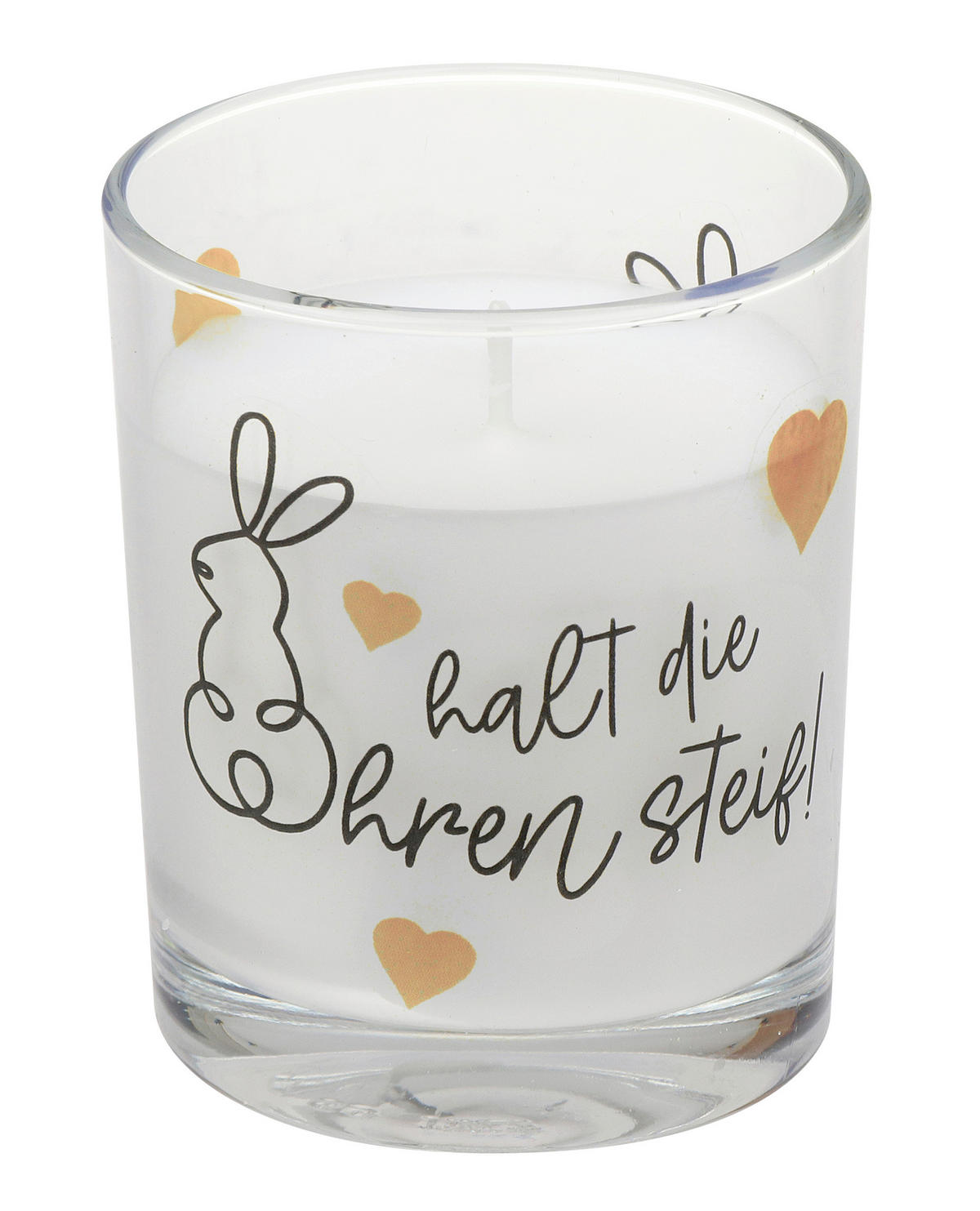 KERZE - Koralle, Basics, Naturmaterialien (6,5/7,9cm)