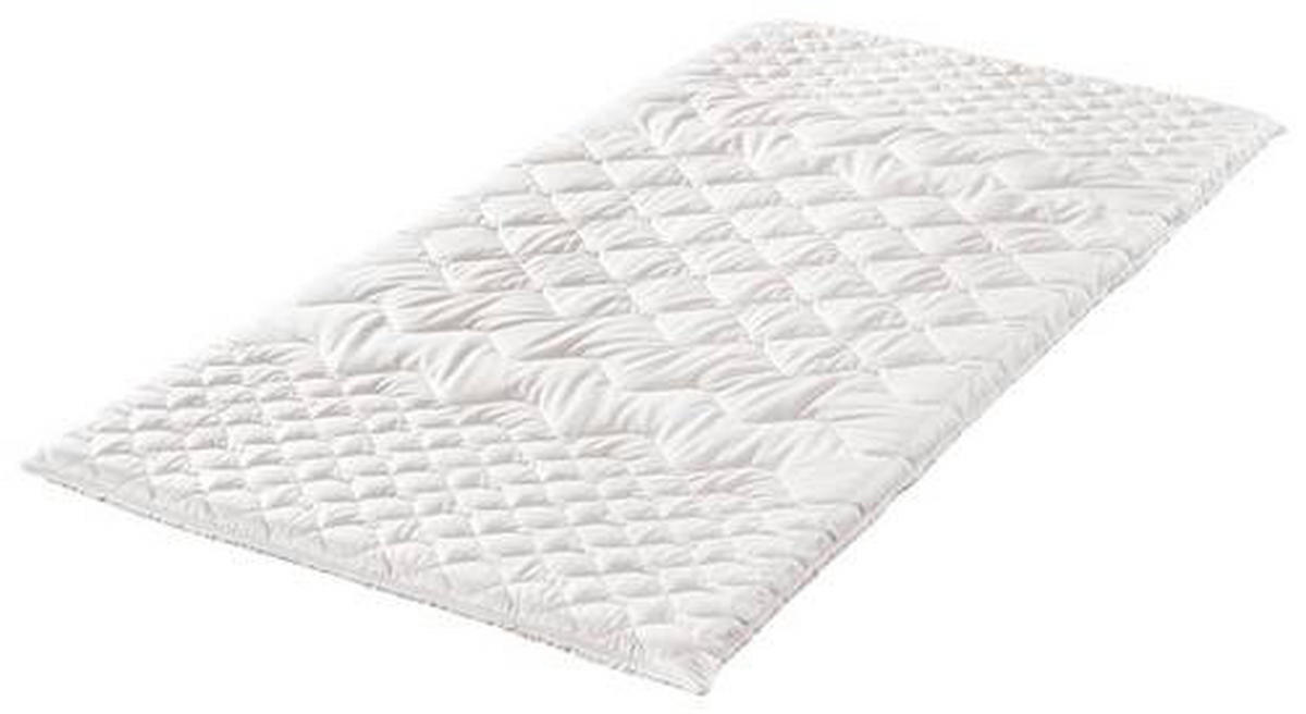 TOPPER 80/200 cm Höhe ca. 6 cm  - Weiss, Basics, Textil (80/200cm) - Modante