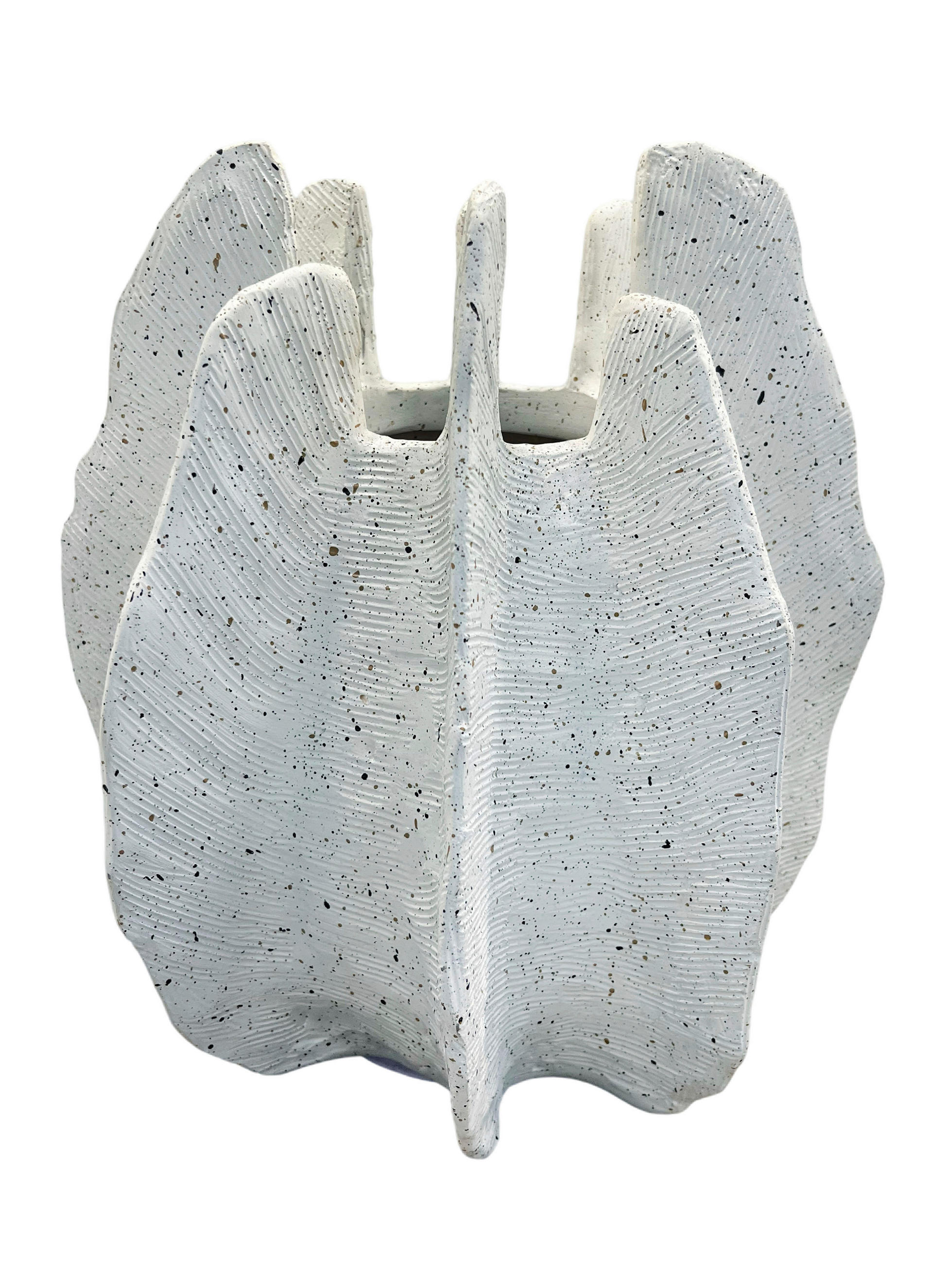 VAS 30 cm  - gråvit, Design, plast (26/30cm) - Ambia Home