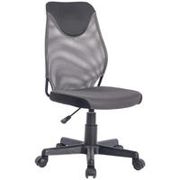 RADNA STOLICA ZA MLADE  siva, crna   - siva/crna, Konvencionalno, metal/tekstil (42/85(95)/42cm) - Carryhome