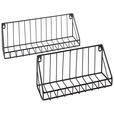 WANDREGALSET  - Schwarz, Basics, Metall - Ambia Home