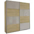 SCHWEBETÜRENSCHRANK in Eichefarben, Fango - Fango/Eichefarben, KONVENTIONELL, Glas/Holzwerkstoff (181/210/62cm) - Xora SCHWEBETÜRENSCHRANK in Eichefarben, Fango - Fango/Eichefarben, KONVENTIONELL, Glas/Holzwerkstoff (181/210/62cm) - Xora