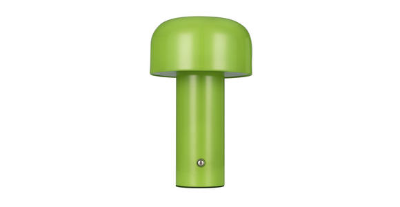 AKKU-TISCHLEUCHTE 12,5/21 cm - Grün, Trend, Metall (12,5/21cm) - Novel