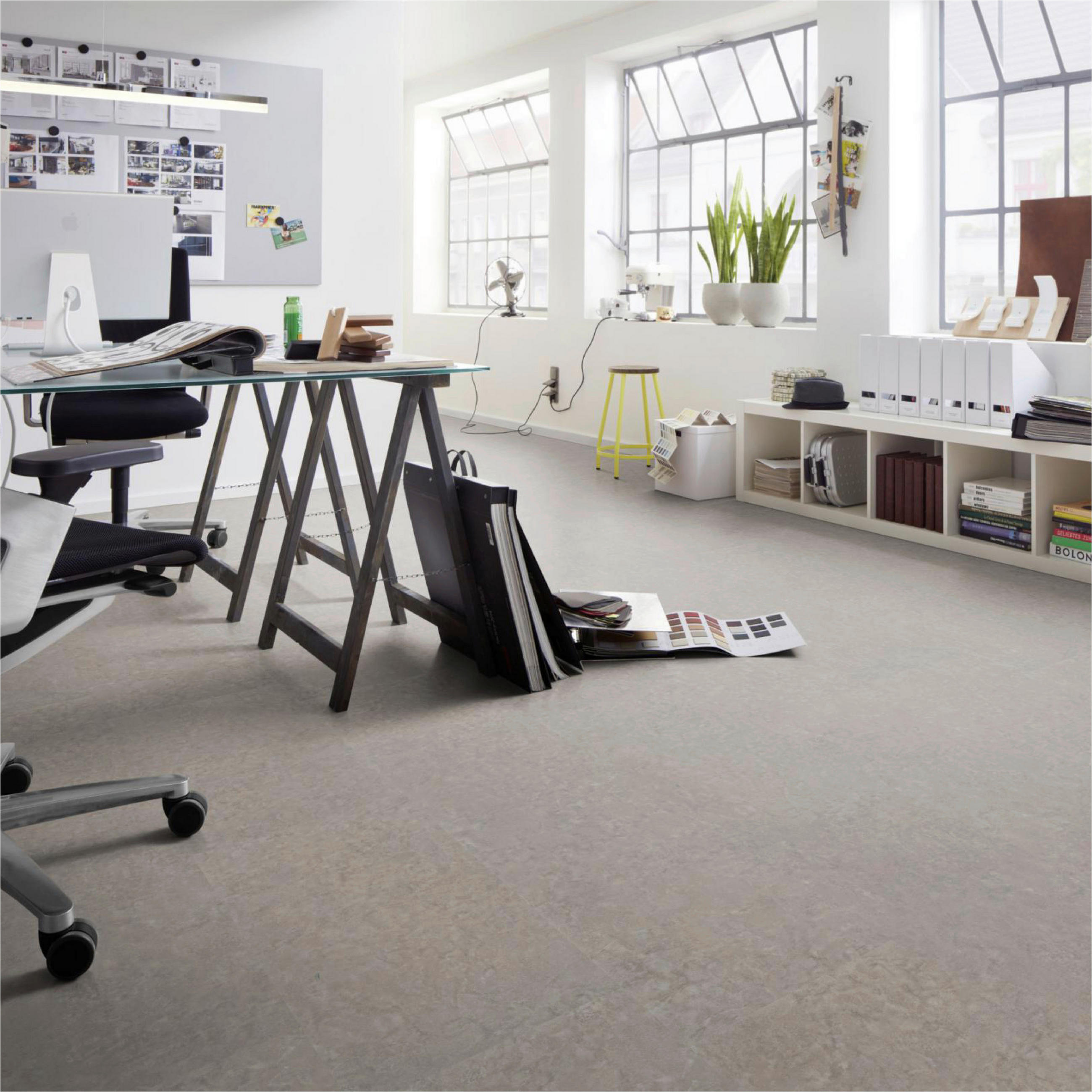 DESIGNBODEN Stone 4.2  per  m² - Greige, Basics, Kunststoff (60.5/30.48/0.42cm)