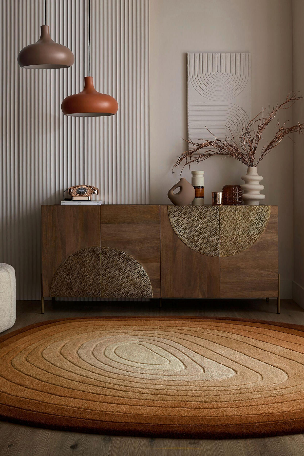 WOLLTEPPICH 160/230 cm Braun  - Braun, MODERN, Textil (160/230cm) - Xora