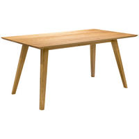ESSTISCH 160/90/76 cm Echtholz  Holz Eichefarben, Eiche Bianco  - Eiche Bianco/Eichefarben, Design, Holz (160/90/76cm) - Valdera