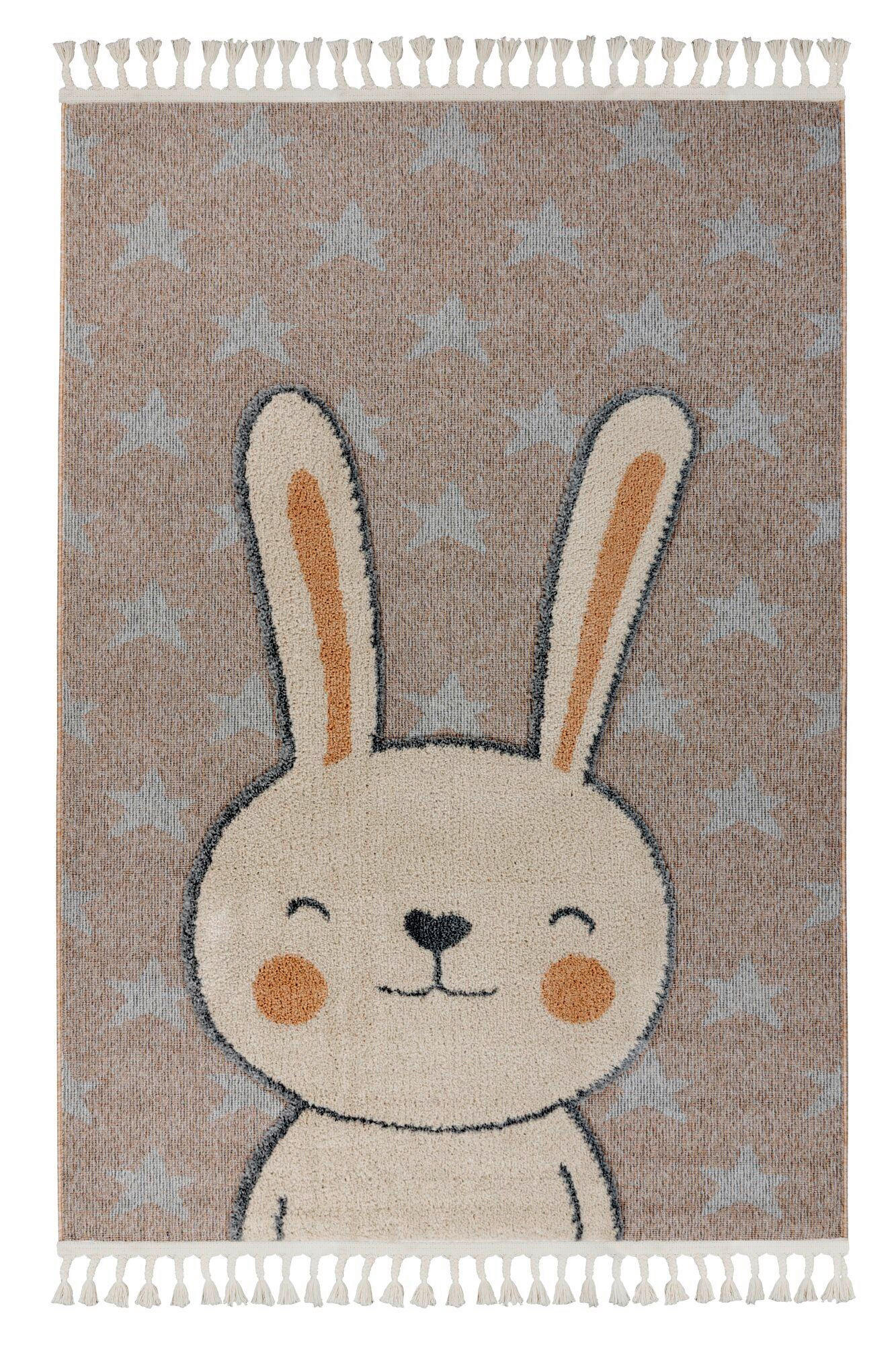 FLACHWEBETEPPICH 120/170 cm Beige rechteckig  - Beige, Basics, Textil (120/170cm) - Kayoom