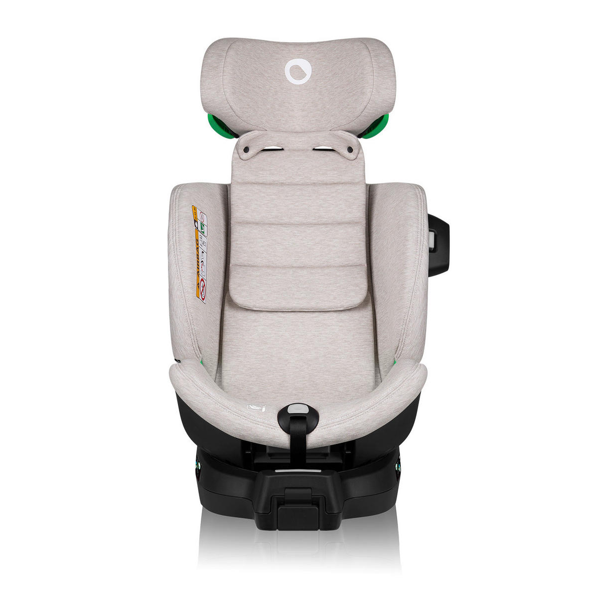 KINDERAUTOSITZ Harmony i-Size  - Beige, Basics, Holz/Kunststoff (45/54/60cm) - Lionelo