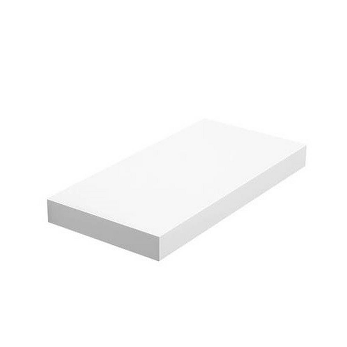 WANDBOARD in 40/3,8/20 cm Weiß  - Weiß, Trend, Holzwerkstoff (40/3,8/20cm) - Boxxx