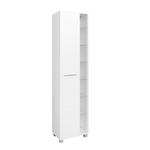 HOCHSCHRANK 45/185/35 cm  - Chromfarben/Silberfarben, KONVENTIONELL, Glas/Holzwerkstoff (45/185/35cm) - Carryhome