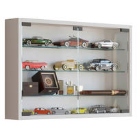 HÄNGEVITRINE in Weiß   - Schwarz/Weiß, KONVENTIONELL, Glas/Holzwerkstoff (60/40/10cm) - MID.YOU