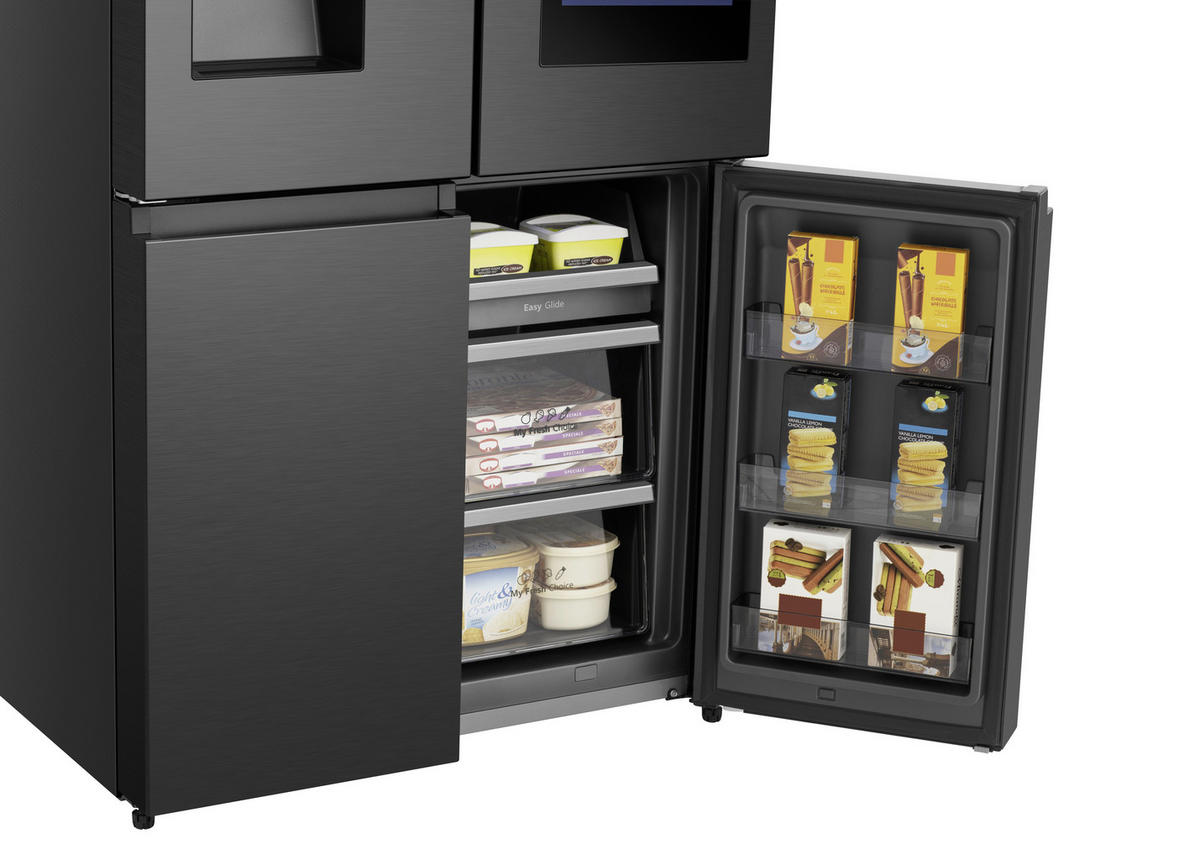 FRENCH-DOOR 91,4/178,5/72,5 cm RQ760N4IFE  - Schwarz, Trend (91,4/178,5/72,5cm) - Hisense