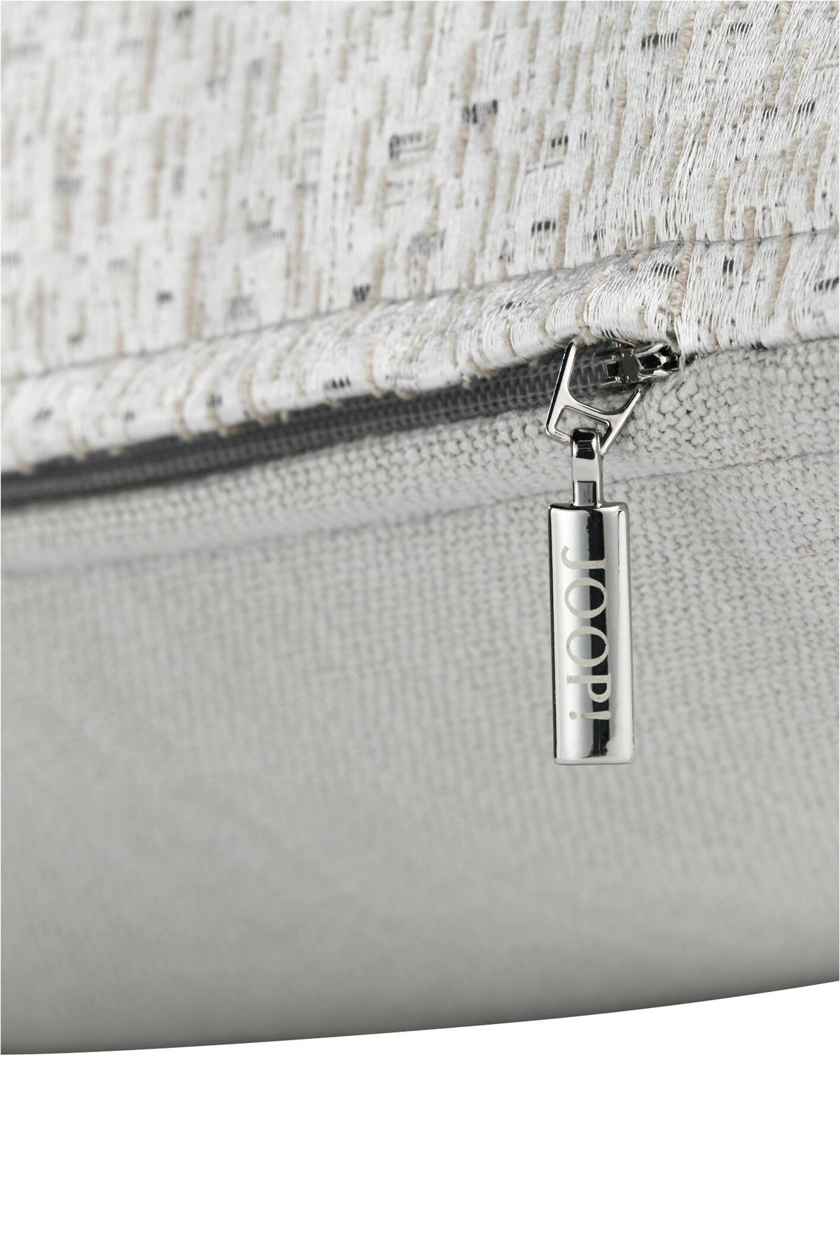 KISSENHÜLLE J!Vibrance silber 50/50 cm  - Silberfarben/Hellgrau, Basics, Textil (50/50cm) - Joop!