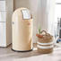 ABFALLSAMMLER PUSHBOY 50 L - Edelstahlfarben/Creme, Basics, Kunststoff/Metall (40/75,5cm) - Wesco ABFALLSAMMLER PUSHBOY 50 L - Edelstahlfarben/Creme, Basics, Kunststoff/Metall (40/75,5cm) - Wesco