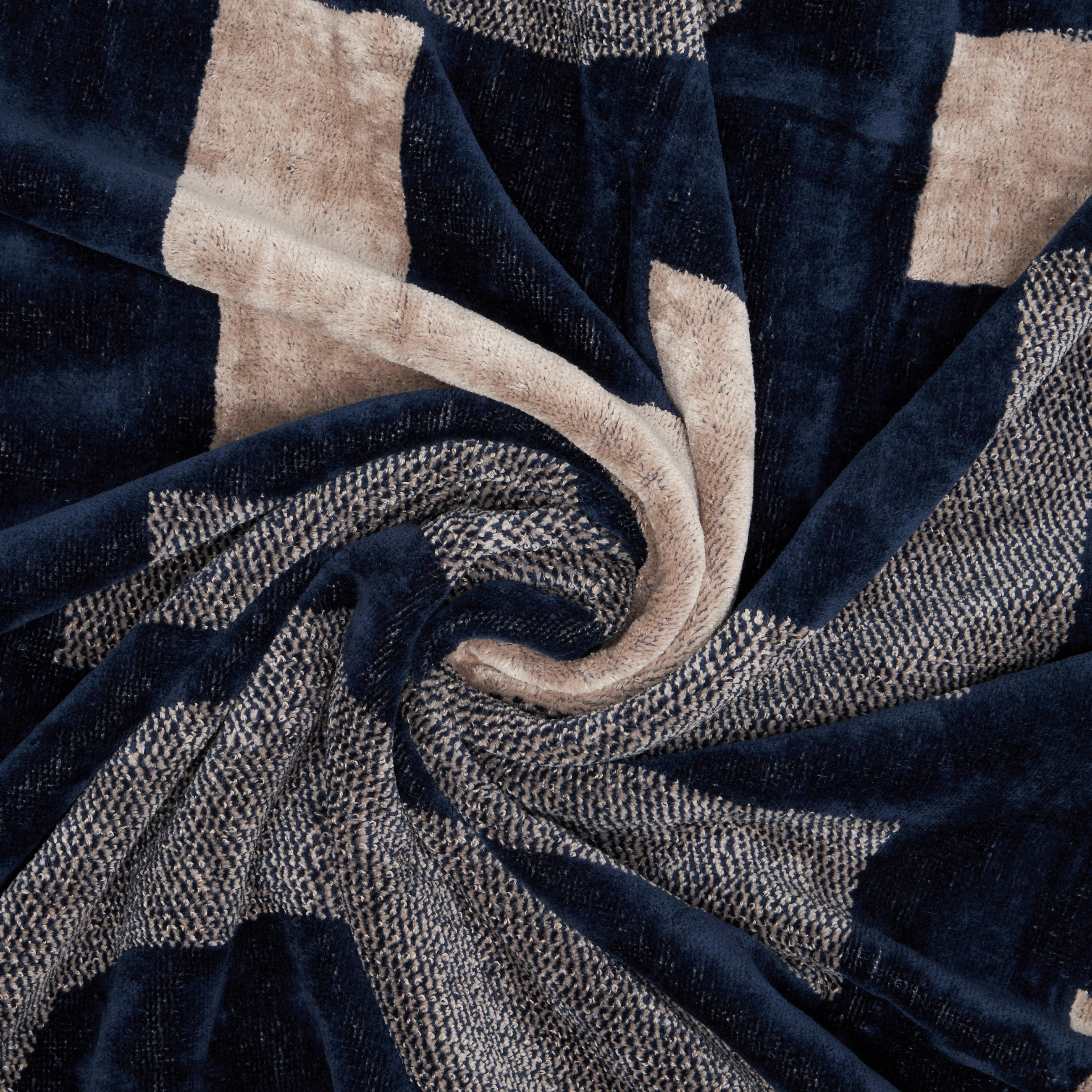 OSUŠKA NA PLÁŽ, 95/180 cm, modrá - modrá, Basics, textil (95/180cm) - Diesel
