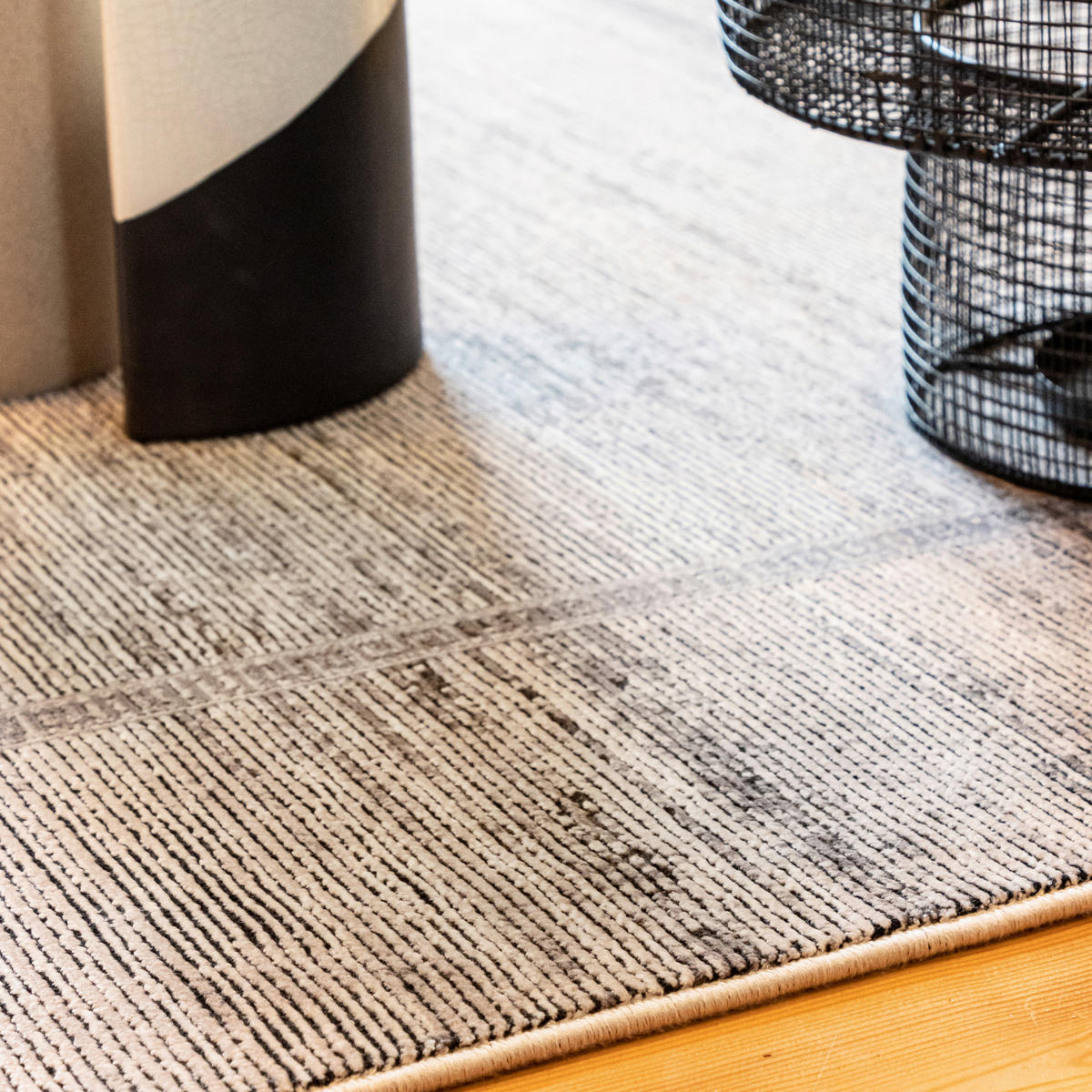 WEBTEPPICH 80/150 cm My Eden of Obsession Grau, Beige  - Beige/Grau, Design, Textil (80/150cm) - Obsession