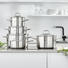KOCHTOPFSET 5-teilig - Basics, Glas/Metall - FISSLER