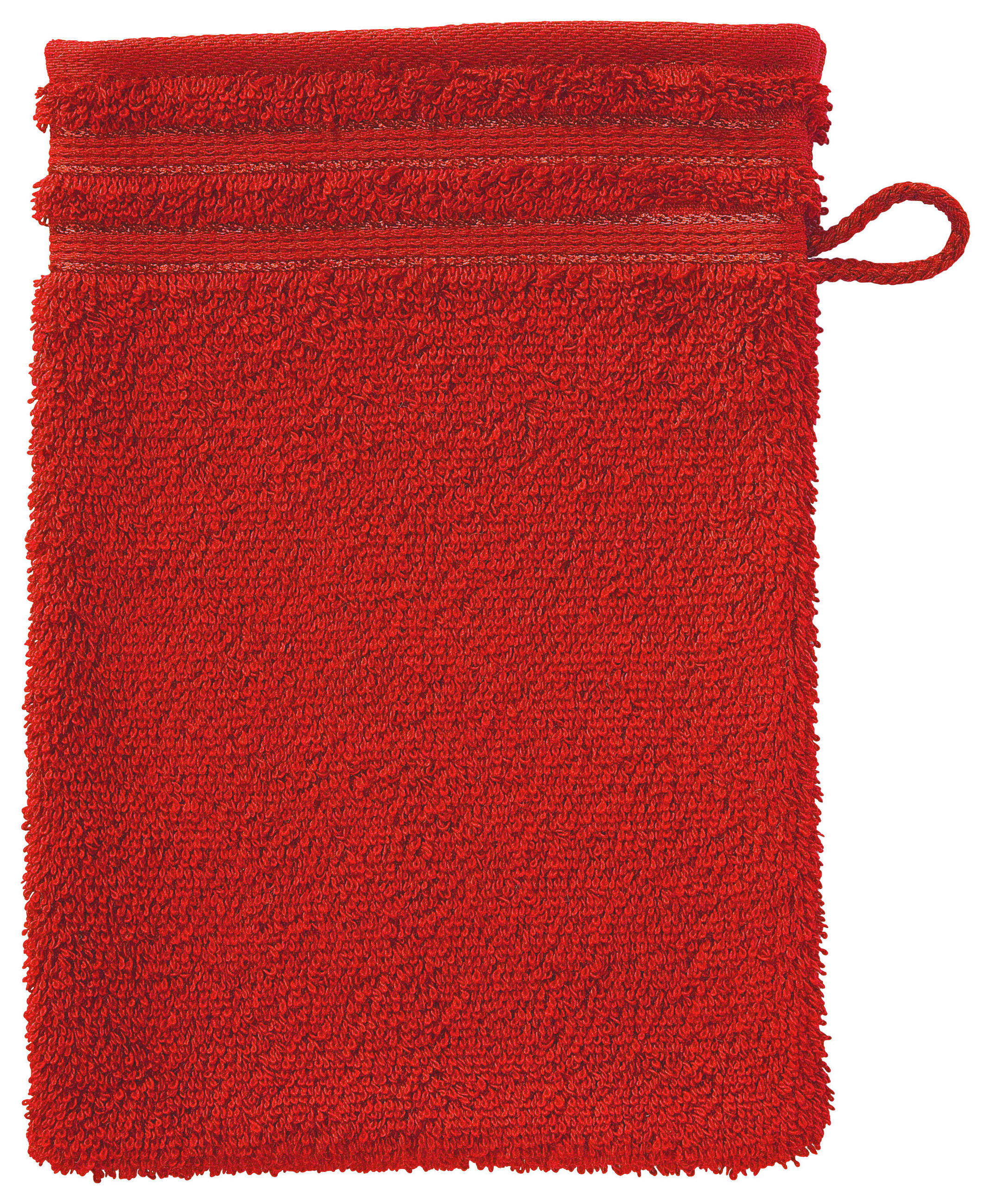 WASCHLAPPEN Calypso Feeling Dunkelrot  - Dunkelrot, Basics, Textil (22/16cm) - Vossen