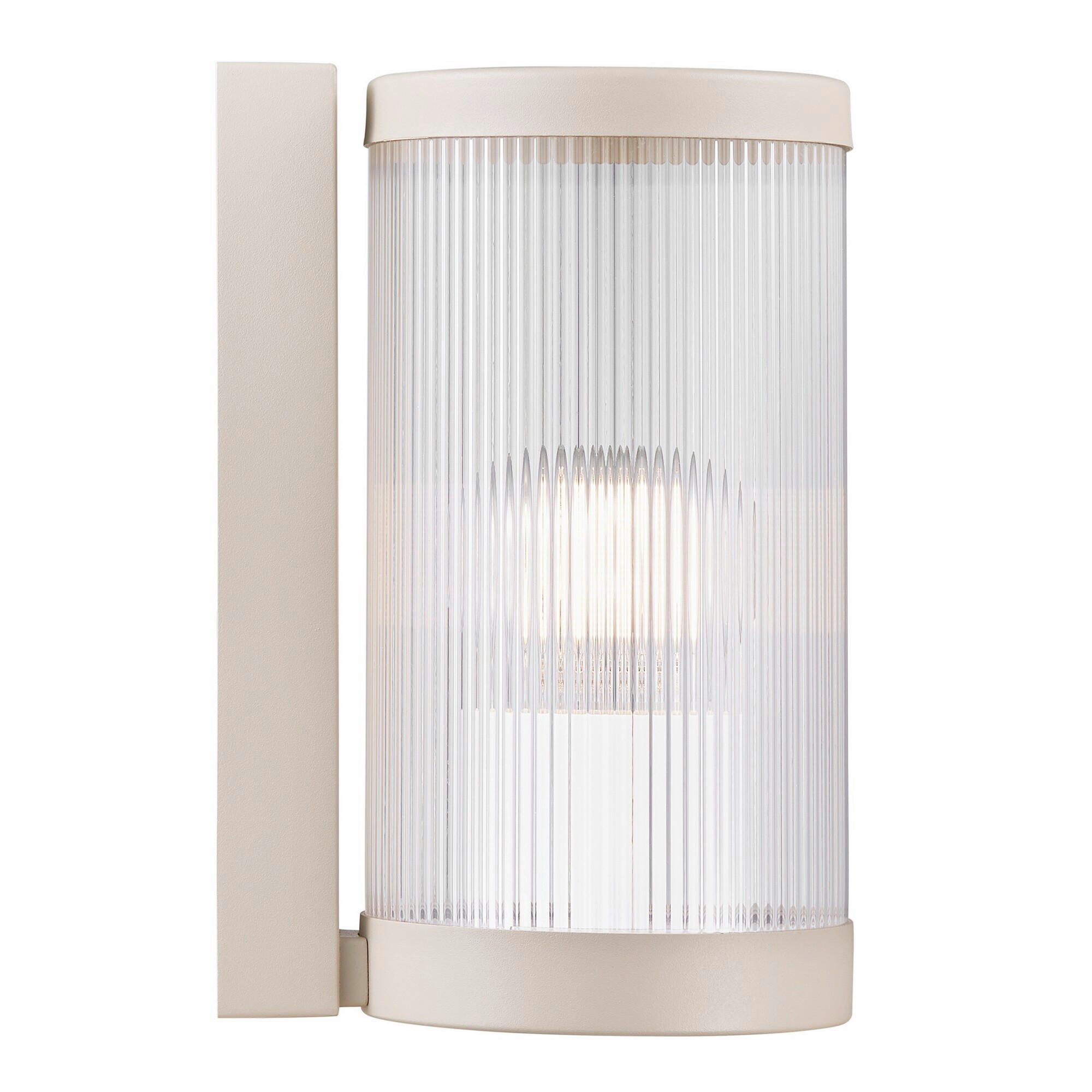 AUßENWANDLEUCHTE 13/16,8/25 cm   - Sandfarben, Trend, Kunststoff (13/16,8/25cm) - Nordlux