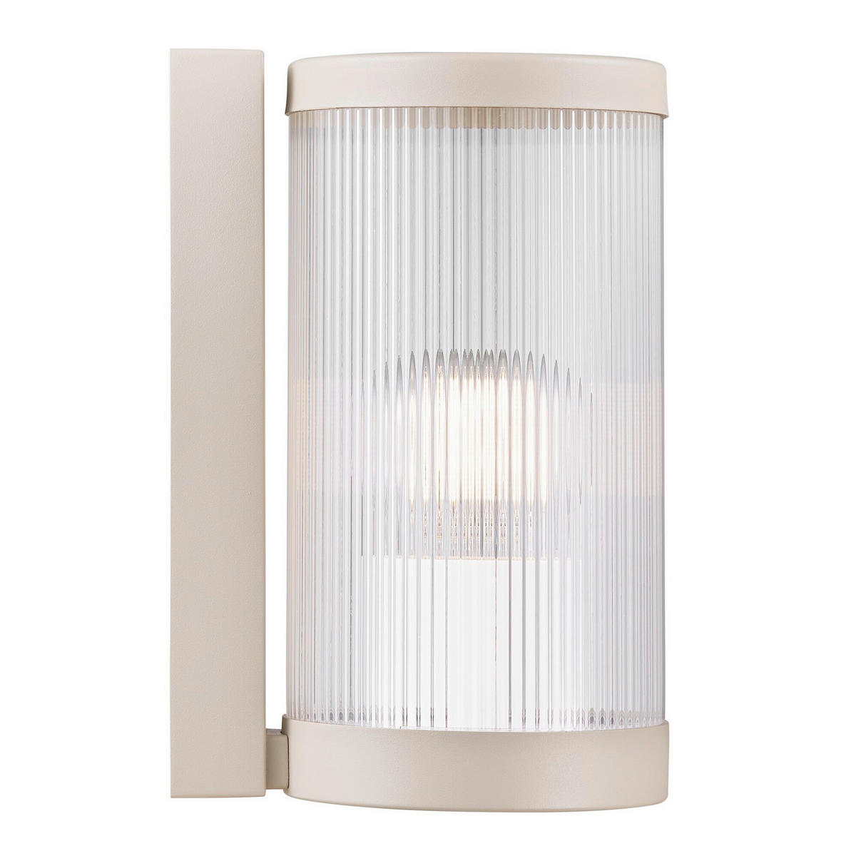 AUßENWANDLEUCHTE 13/16,8/25 cm   - Sandfarben, Trend, Kunststoff (13/16,8/25cm) - Nordlux