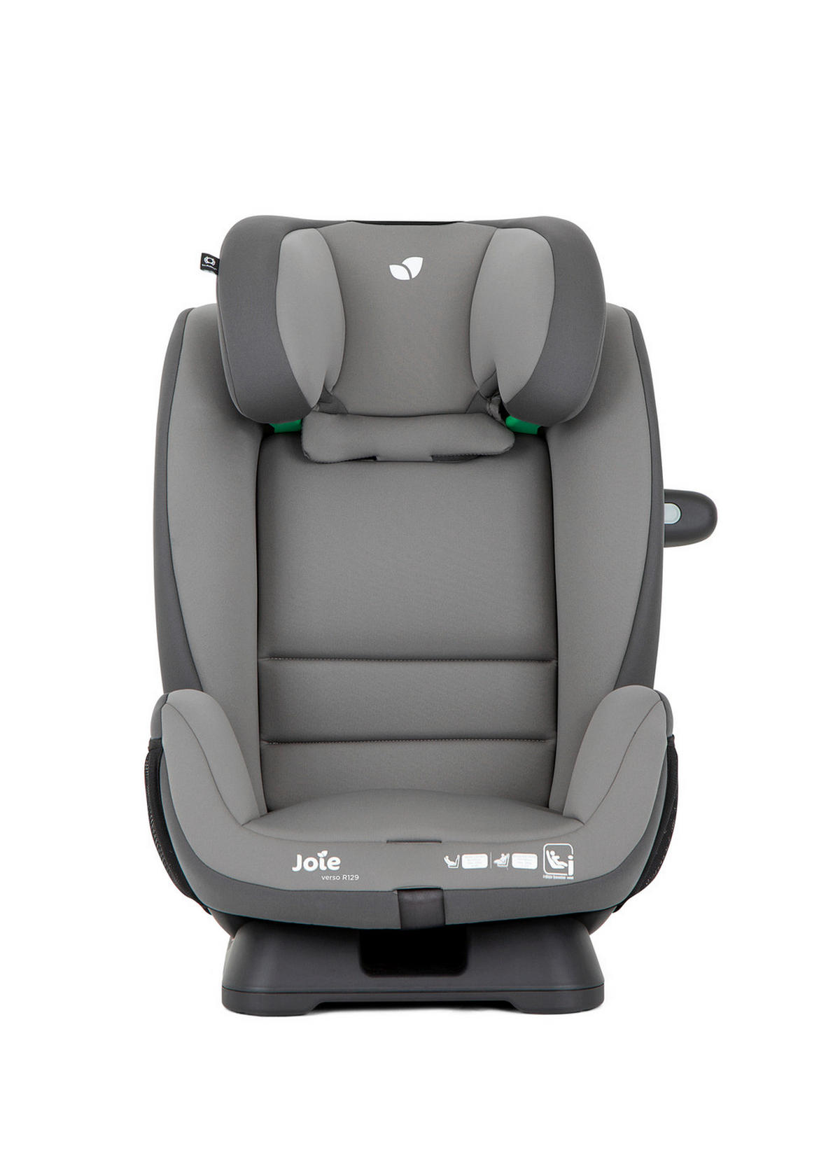KINDERAUTOSITZ VERSO R129 COBBLESTONE   - Dunkelgrau/Grau, Basics, Kunststoff/Textil (44/60/57cm) - Joie