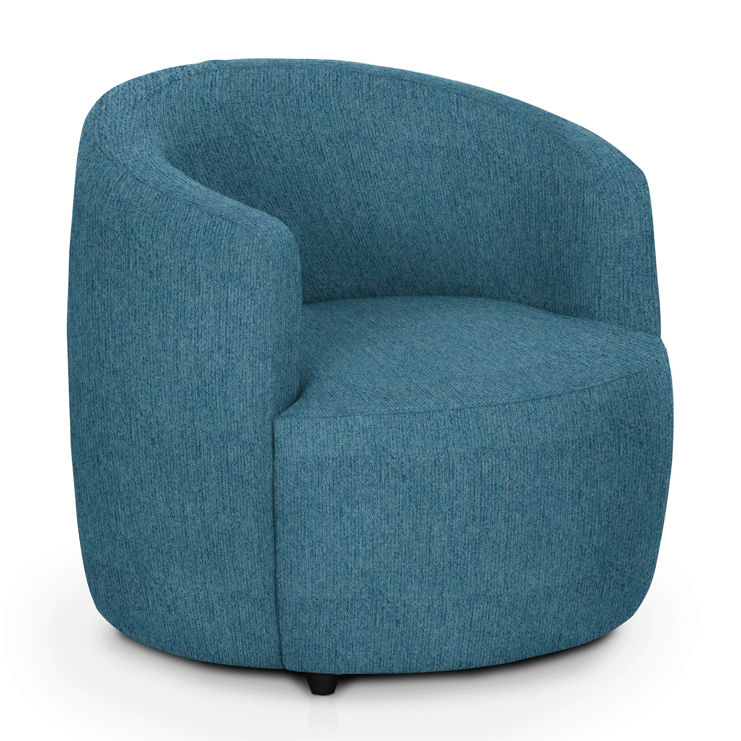 COCKTAILSESSEL - Blau/Schwarz, Design, Kunststoff/Textil (81/74/81cm) - Livetastic