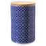 VORRATSDOSE 1.3 L - Blau/Braun, LIFESTYLE, Holz/Keramik (12 18 cm) - Landscape VORRATSDOSE 1.3 L - Blau/Braun, LIFESTYLE, Holz/Keramik (12 18 cm) - Landscape