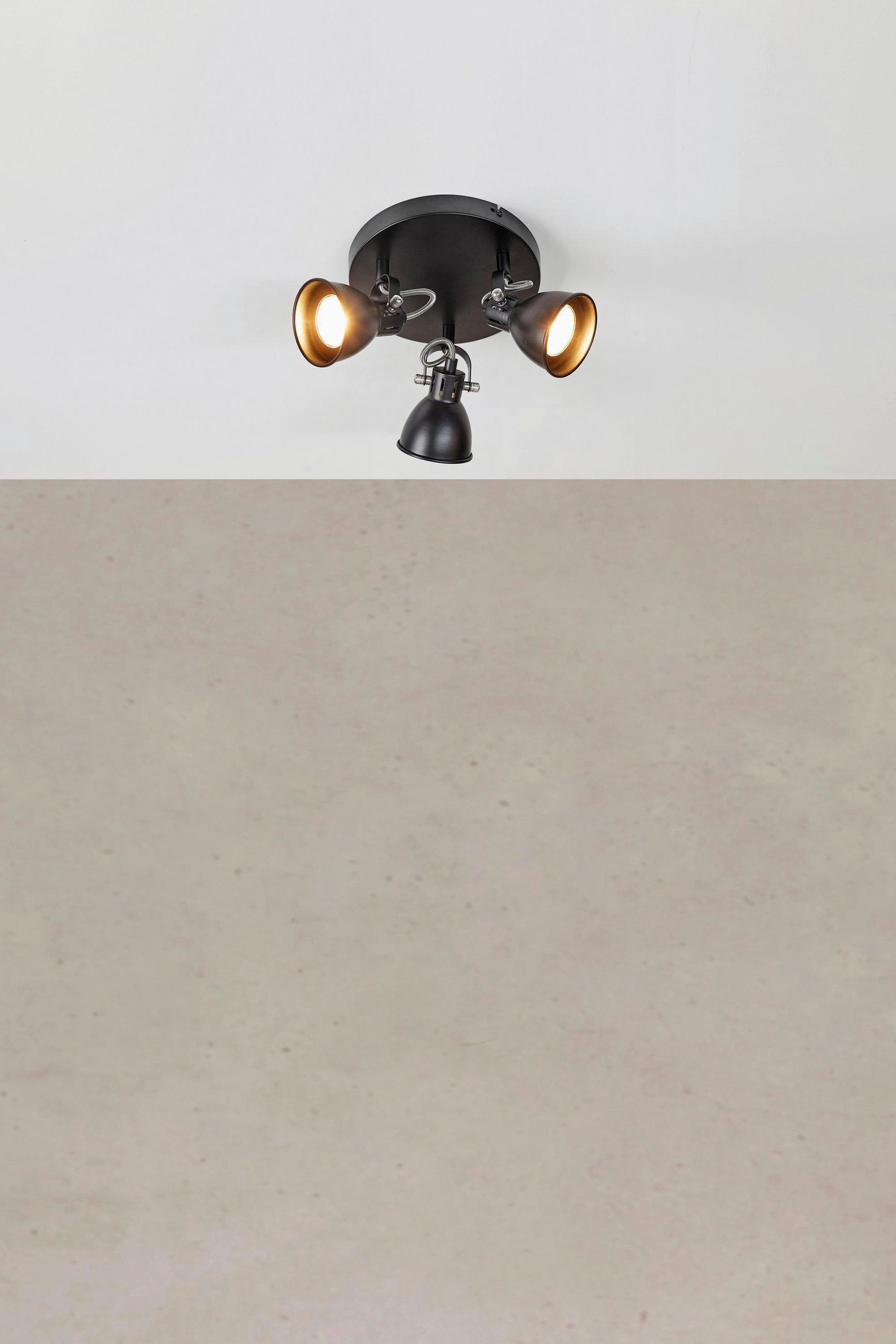 DECKENLEUCHTE Mion 30/18 cm   - Schwarz, Basics, Metall (30/18cm) - Markslöjd