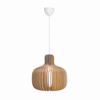 HÄNGELEUCHTE 43/43 cm   - Naturfarben, Trend, Holz (43/43cm) - Nordlux